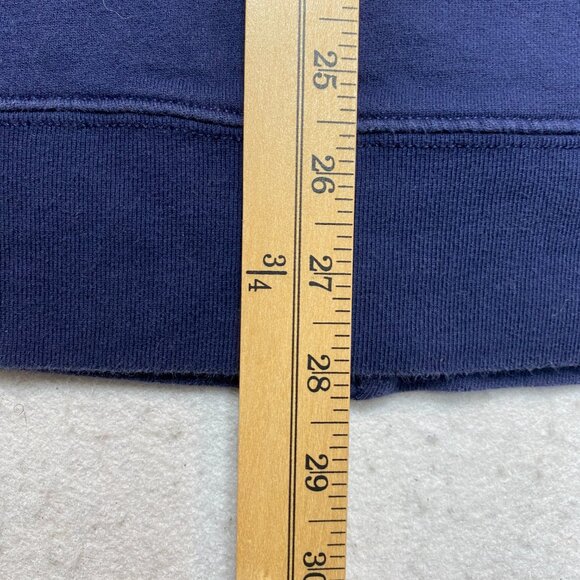 Vintage Polo Ralph Lauren Hoodie Mens 2XL Blue Y2K US Tennis Open 2005 Fleece - Picture 11 of 12